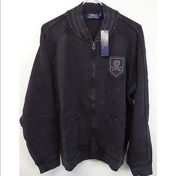 Polo Ralph Lauren Skull Bones NY Rugby Jacket NWT - Picture 5 of 8